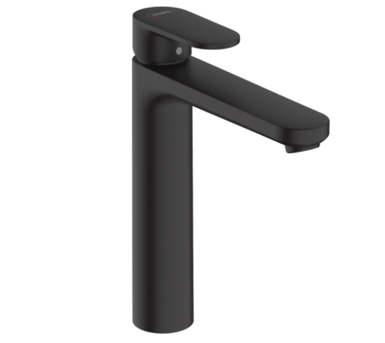 Смеситель для раковины Hansgrohe Vernis Blend 70 черный матовый 71552670