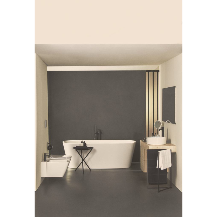 Смеситель для раковины Ideal Standard Ceraline Vessel высокий матовый черный BC269XG