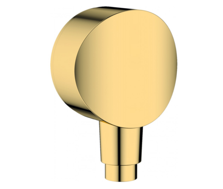 Шланговое подсоединение Hansgrohe FixFit E полированное золото 26453990