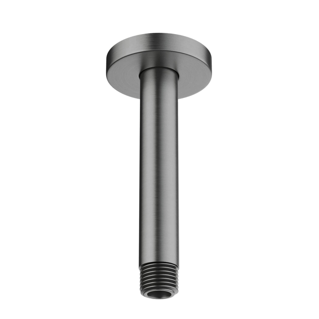 Держатель верхнего душа потолочный Aquanet 150 мм оружейная сталь AQ2171BGM