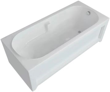 Ванна акриловая 1Marka Ley 170 см с фронтальным экраном правая LEY170-0000057