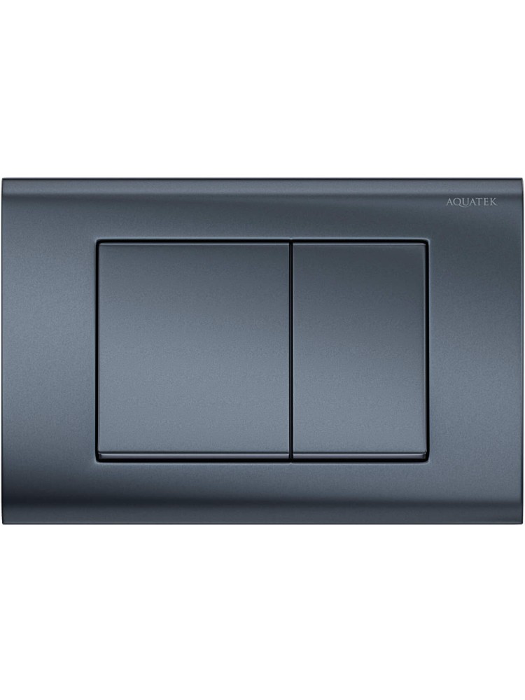 Панель смыва Berges Pneumo S оружейная сталь матовая PNS-0000004