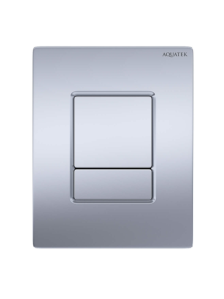 Панель смыва Berges Pneumo N хром матовая PNN-0000003