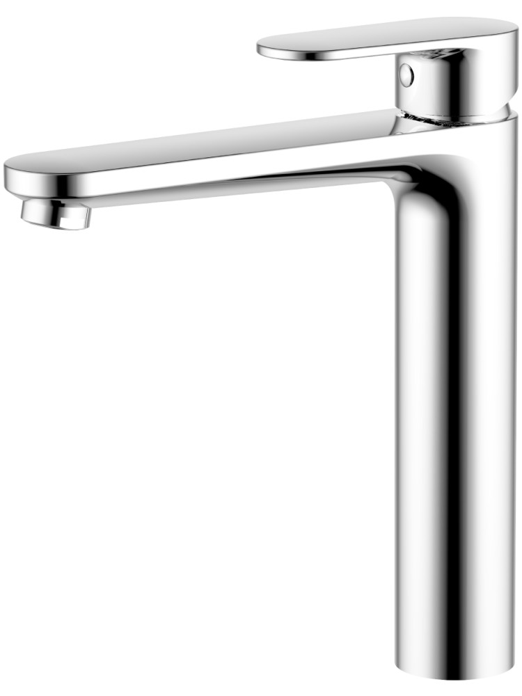 Смеситель для раковины Aquanet Ника высокий 190 мм без донного клапана хром AQ1804CR