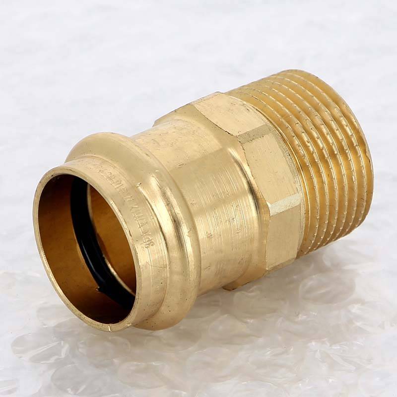 Муфта переходная пресс-Н Viega Sanpress бронза 28x1 1/4 297978