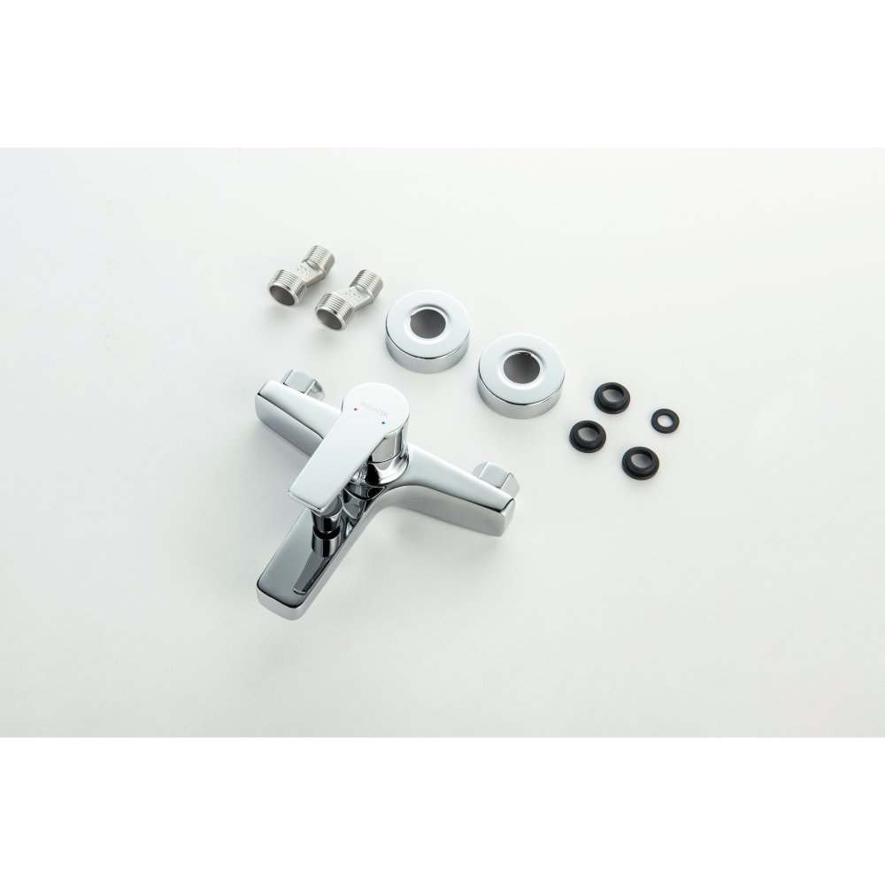 Смеситель для ванны Aquanet Лугано хром AQ1740CR