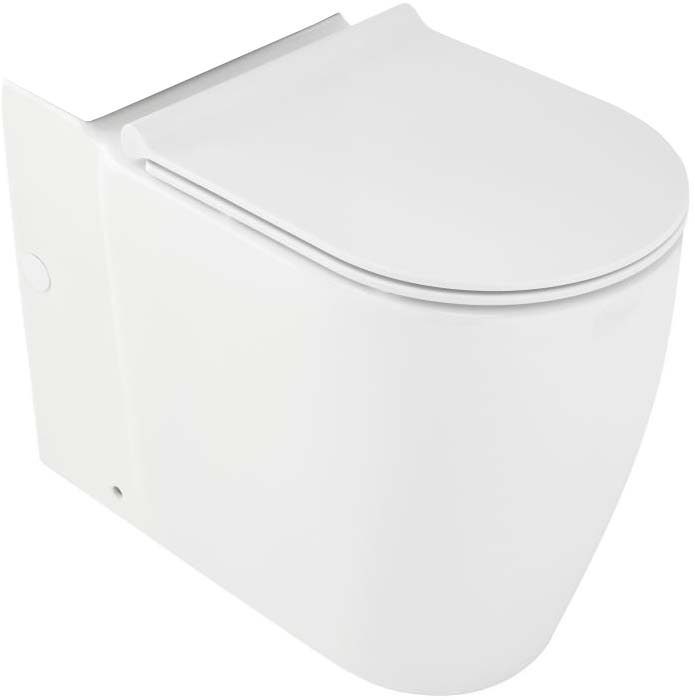 Чаша напольного унитаза Jacob Delafon Soprano Rimless 36x62.5 см белая UJAK102-0