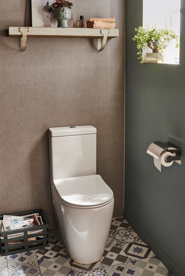 Чаша напольного унитаза Jacob Delafon Soprano Rimless 36x62.5 см белая UJAK102-0