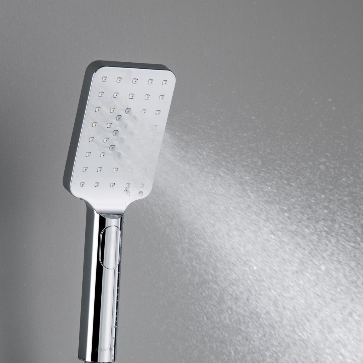 Ручной душ Aquanet Лира Select 80 3jet хром AQ2005CR