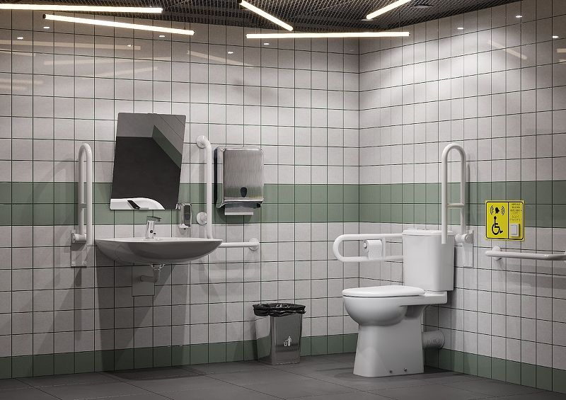 Чаша унитаза напольная Roca Access 48 см ZRU9307684