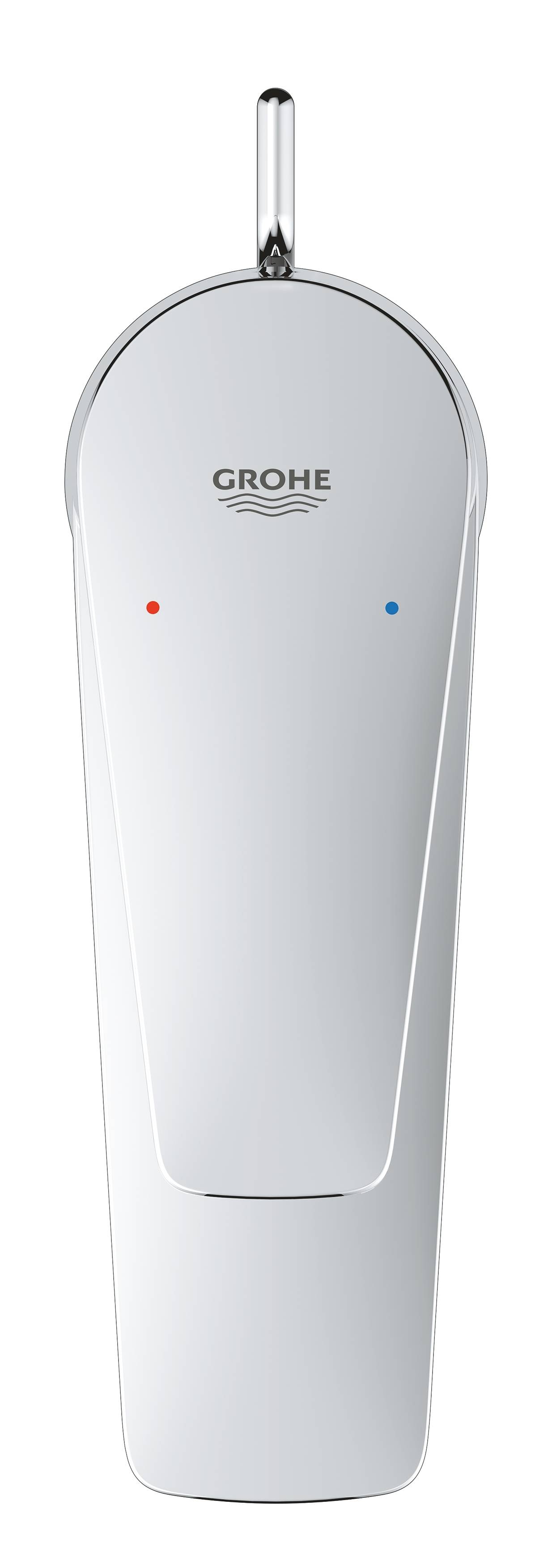 Смеситель для раковины GROHE BauEdge S-Size с донным клапаном хром 23328001