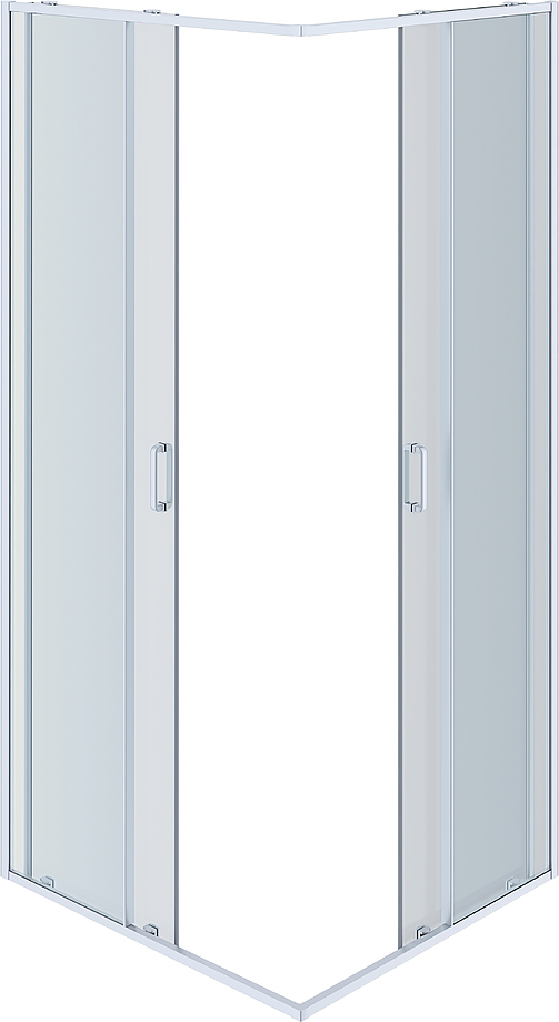 Душевой уголок Aquanet ARI KV 10020BL 1000x1000x2000 мм квадратный черный/прозрачное стекло AQ ARI KV 10020BL