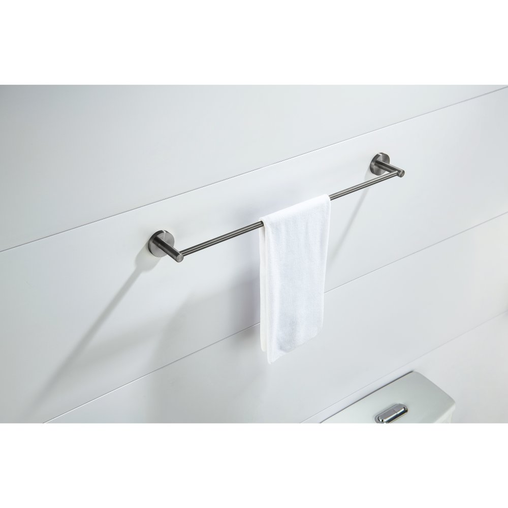 Полотенцедержатель Aquanet Europa 450 мм оружейная сталь AQ4120BGM