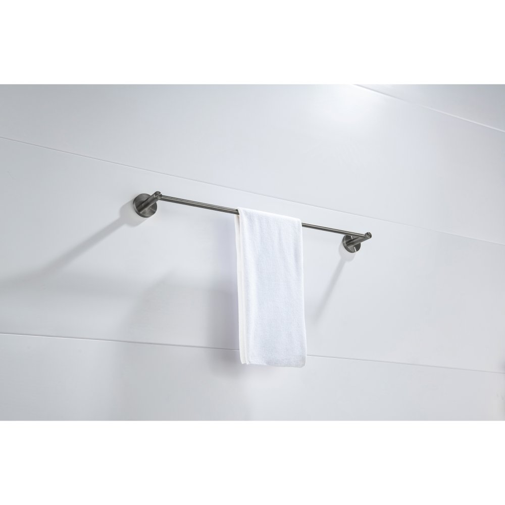 Полотенцедержатель Aquanet Europa 450 мм оружейная сталь AQ4120BGM