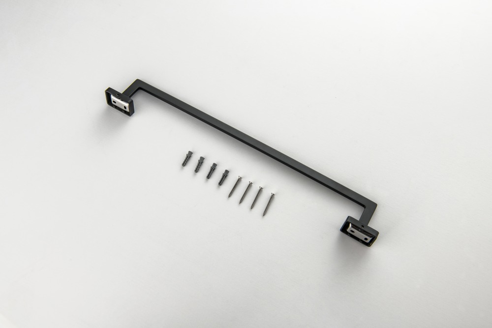 Полотенцедержатель Aquatek Libra 450 мм матовый черный AQ4320MB