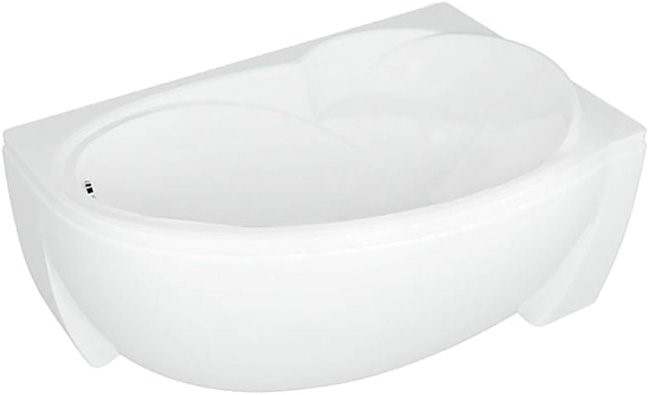 Ванна акриловая Aquatek Бетта 160 правая с фронтальным экраном BET160-0000026