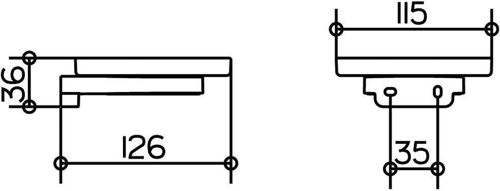 Мыльница настенная KEUCO Edition Moll хрустальное стекло хром 12755019000