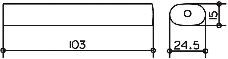 Держатель запасного рулона бумаги KEUCO EDITION 400 хром 11563010000