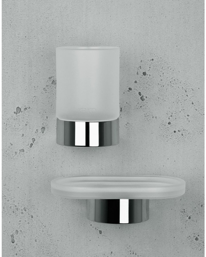 Стакан для зубных щеток Keuco Edition 300 с держателем хром 30050019000