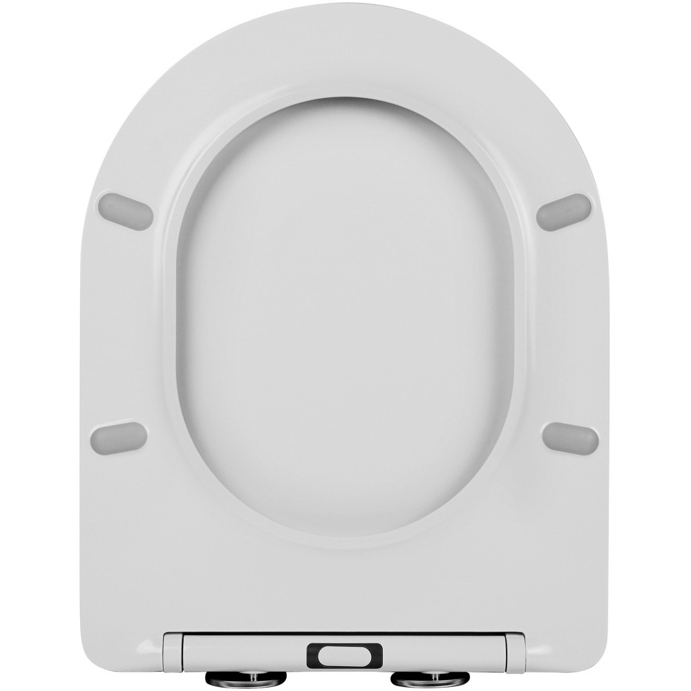 Крышка-сиденье для унитаза Aquatek тонкое с микролифтом soft-close AQ5026-00