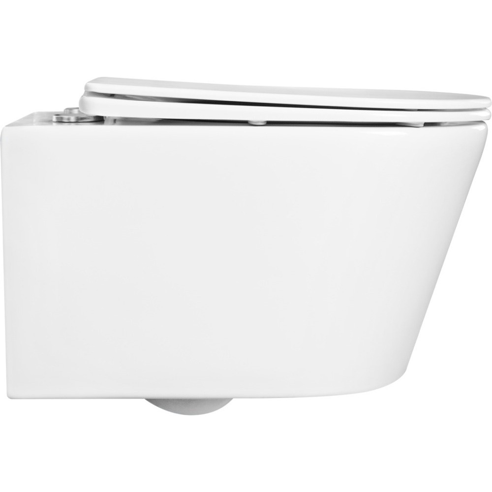 Крышка-сиденье для унитаза Aquatek тонкое с микролифтом soft-close AQ5026-00