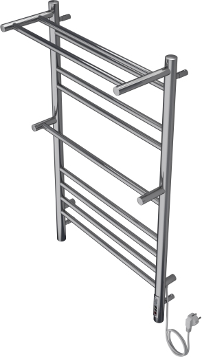 Полотенцесушитель электрический Aquatek Альфа П10 500х900 мм хром AQ EL RRP1090CH