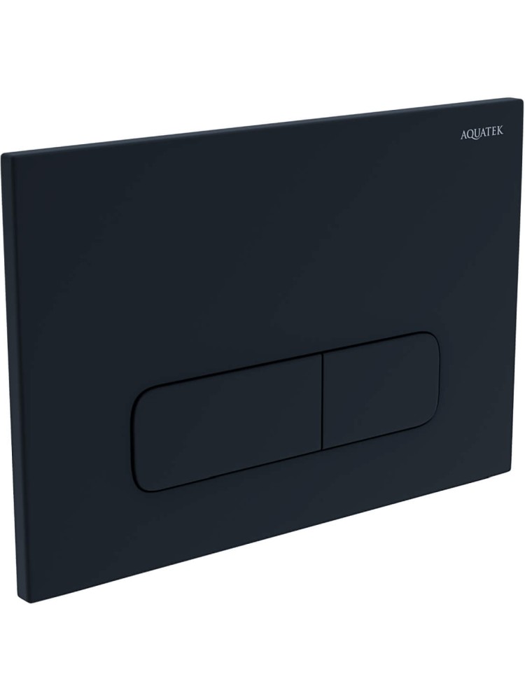 Панель смыва Tops Pneumo S прямоугольные клавиши черный матовый PNS-0000010