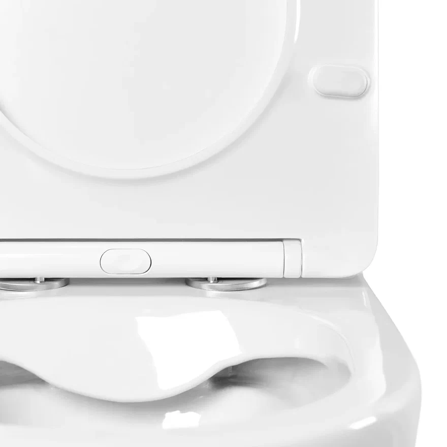 Унитаз-компакт напольный безободковый Aquatek Европа горизонтальный выпуск сиденье микролифт AQ2903-00