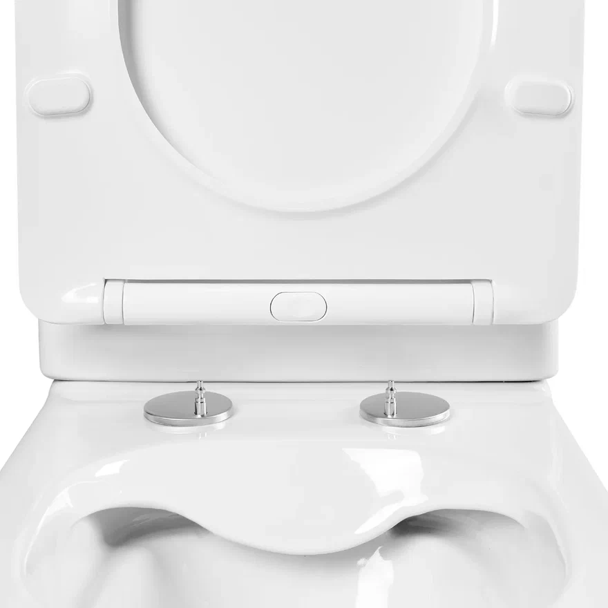 Унитаз-компакт напольный безободковый Aquatek Европа горизонтальный выпуск сиденье микролифт AQ2903-00