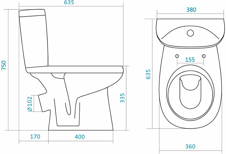 Унитаз-компакт Sanita Luxe Анимо косой выпуск 2 режима микролифт 1.WH30.2.137