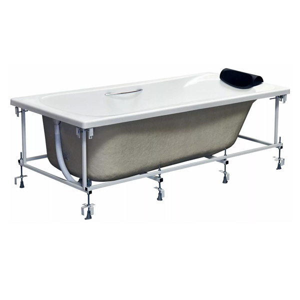 Монтажный комплект для ванны Roca BeCool 190х90 см (ручки, каркас, крепления, слив-перелив) ZRU9303021