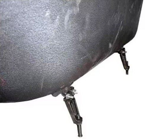 Комплект ножек для чугунных ванн Jacob Delafon 4 шт. E4113-NF