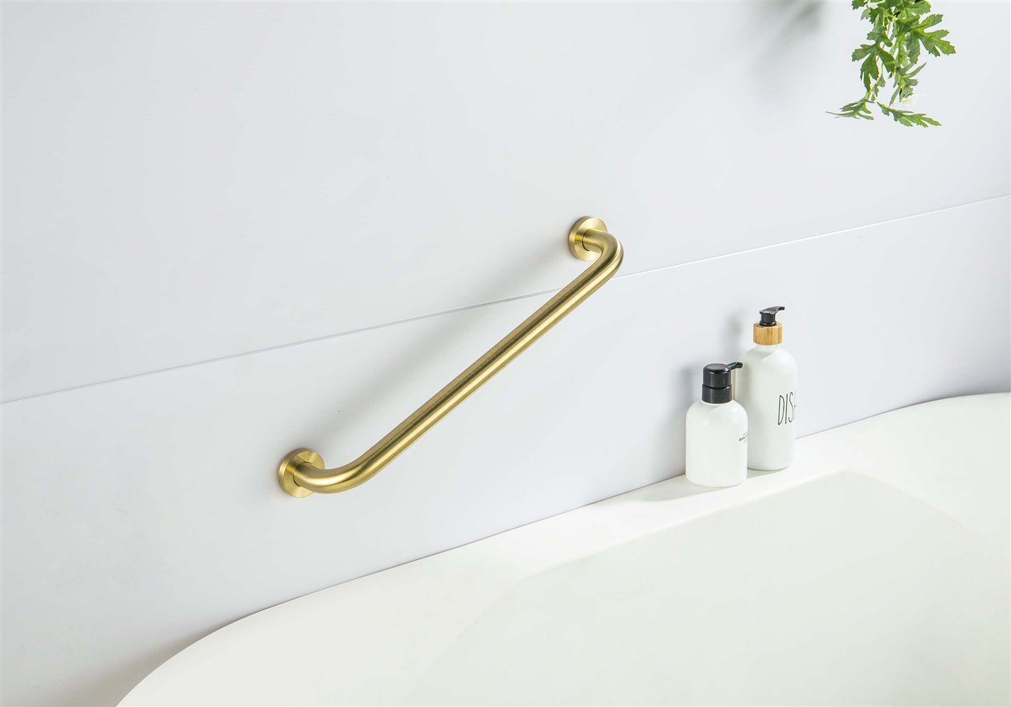 Поручень Aquatek 450 мм шлифованное золото AQ4995BG