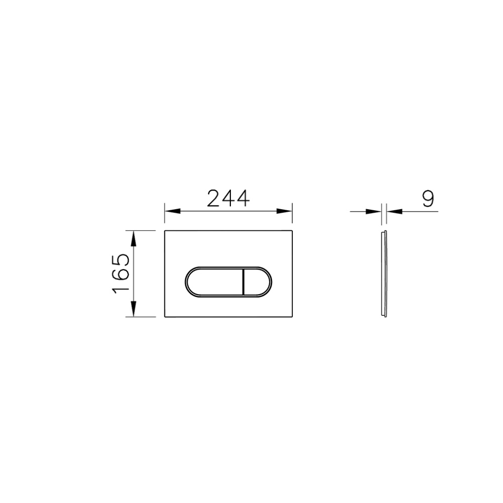 Комплект унитаз подвесной VitrA Integra Square с тонким сиденьем микролифт, инсталляцией и панелью смыва 9856B003-7207