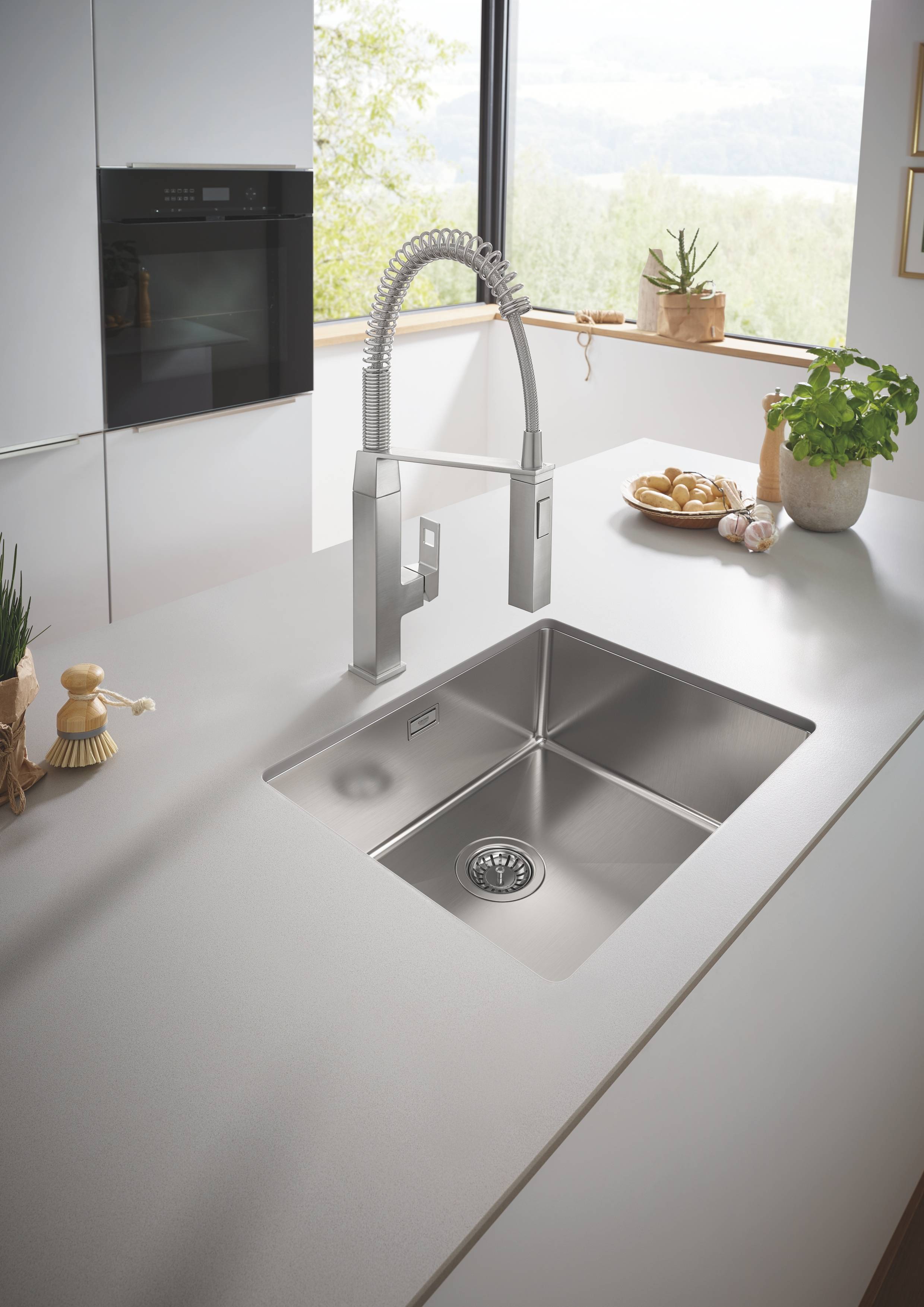 Кухонная мойка GROHE K700U 54x44 см нержавеющая сталь 31574SD1