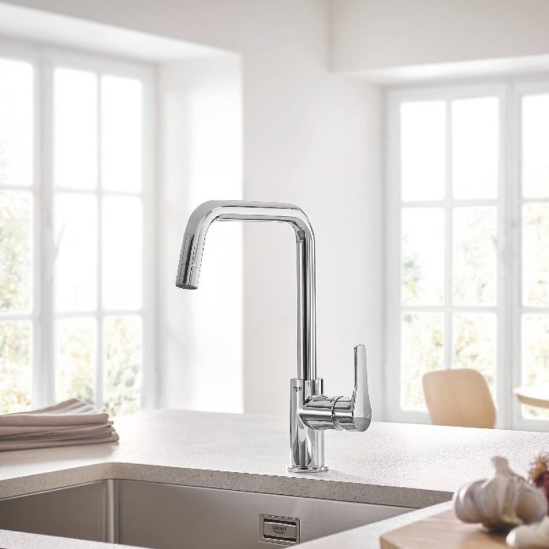 Смеситель для кухни GROHE Eurosmart высокий U-излив хром 30567000