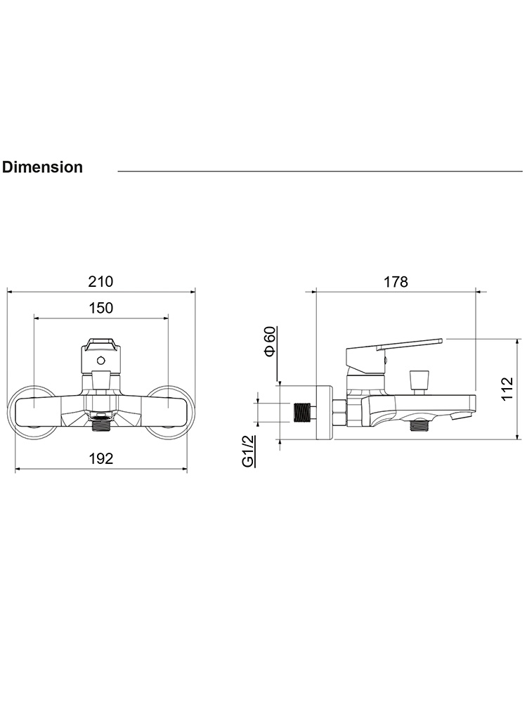 Набор смесителей 3 в 1 Aquanet Лугано (AQ1710CR + AQ1740CR + AQ2022CR) AQ1730CR