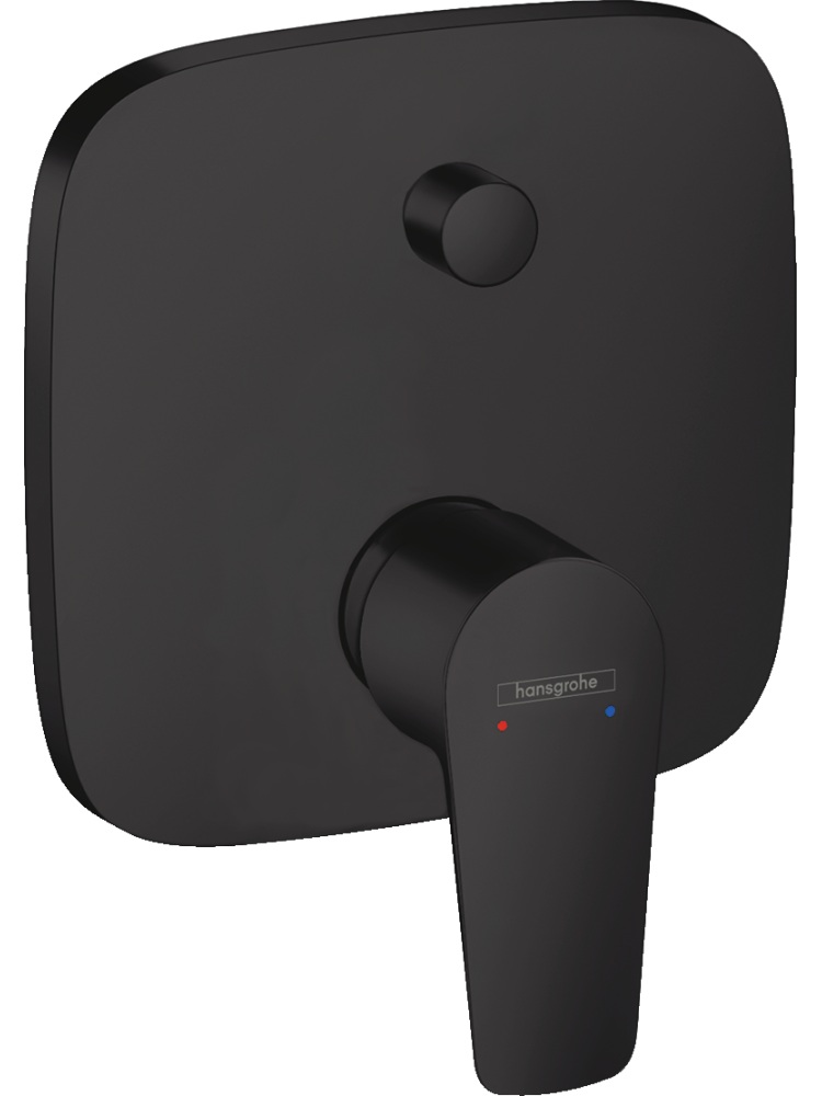 Смеситель для ванны hansgrohe Talis E матовый черный комплект 71474670/01800180 71474670S