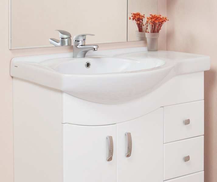 Умывальник Santek Эльбрус 80 см 1.WH10.9.653