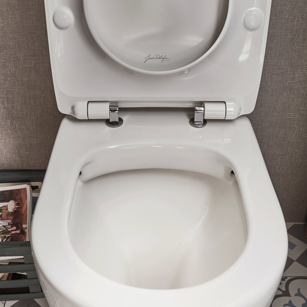 Сиденье для унитаза Jacob Delafon Aleo / Soprano тонкое с микролифтом E33127-0