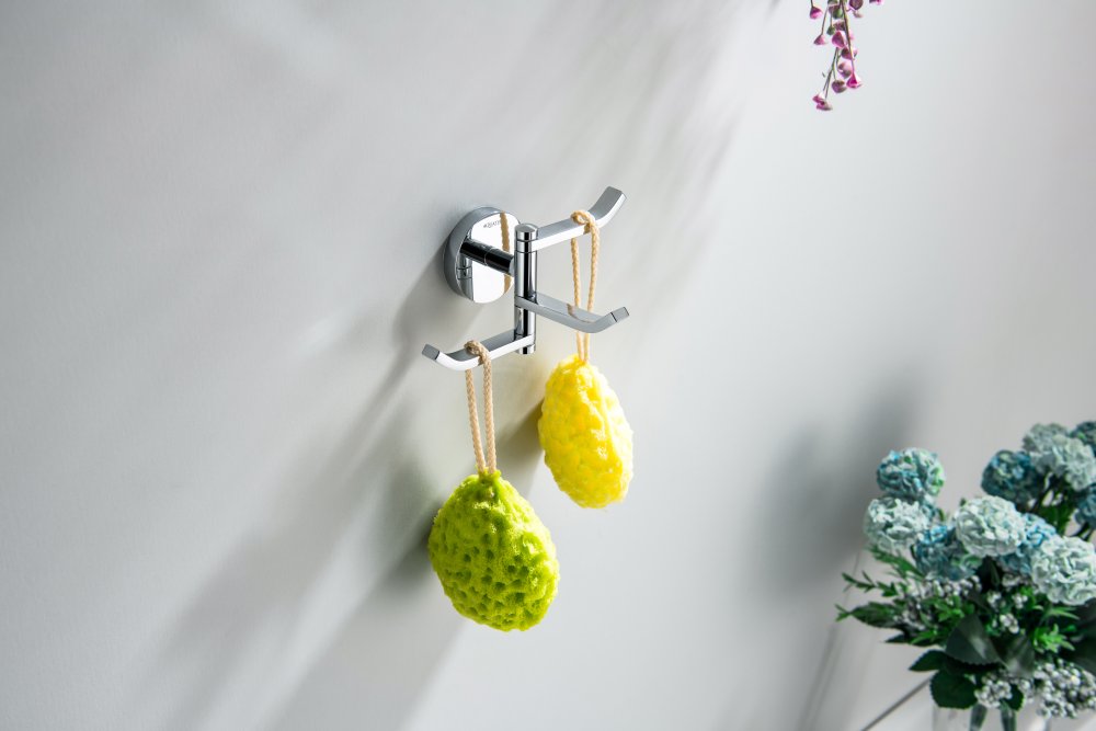 Крючок тройной Aquanet БЕТТА хром AQ4632CR