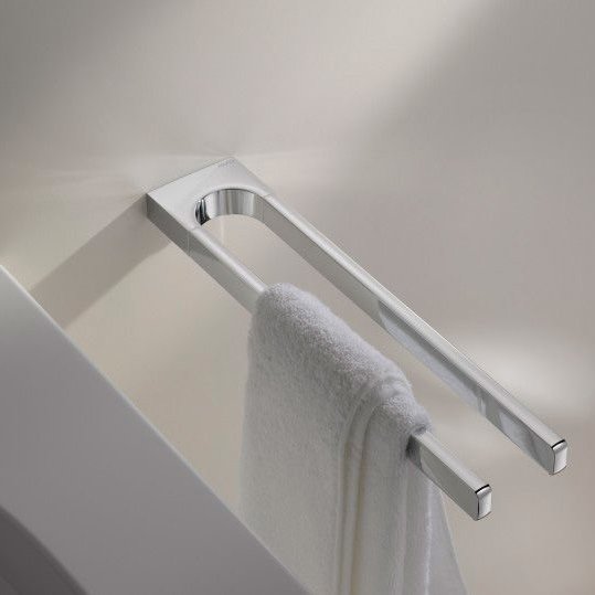 Полотенцедержатель Keuco COLLECTION MOLL двойной неповоротный 450 мм хром 12718010000