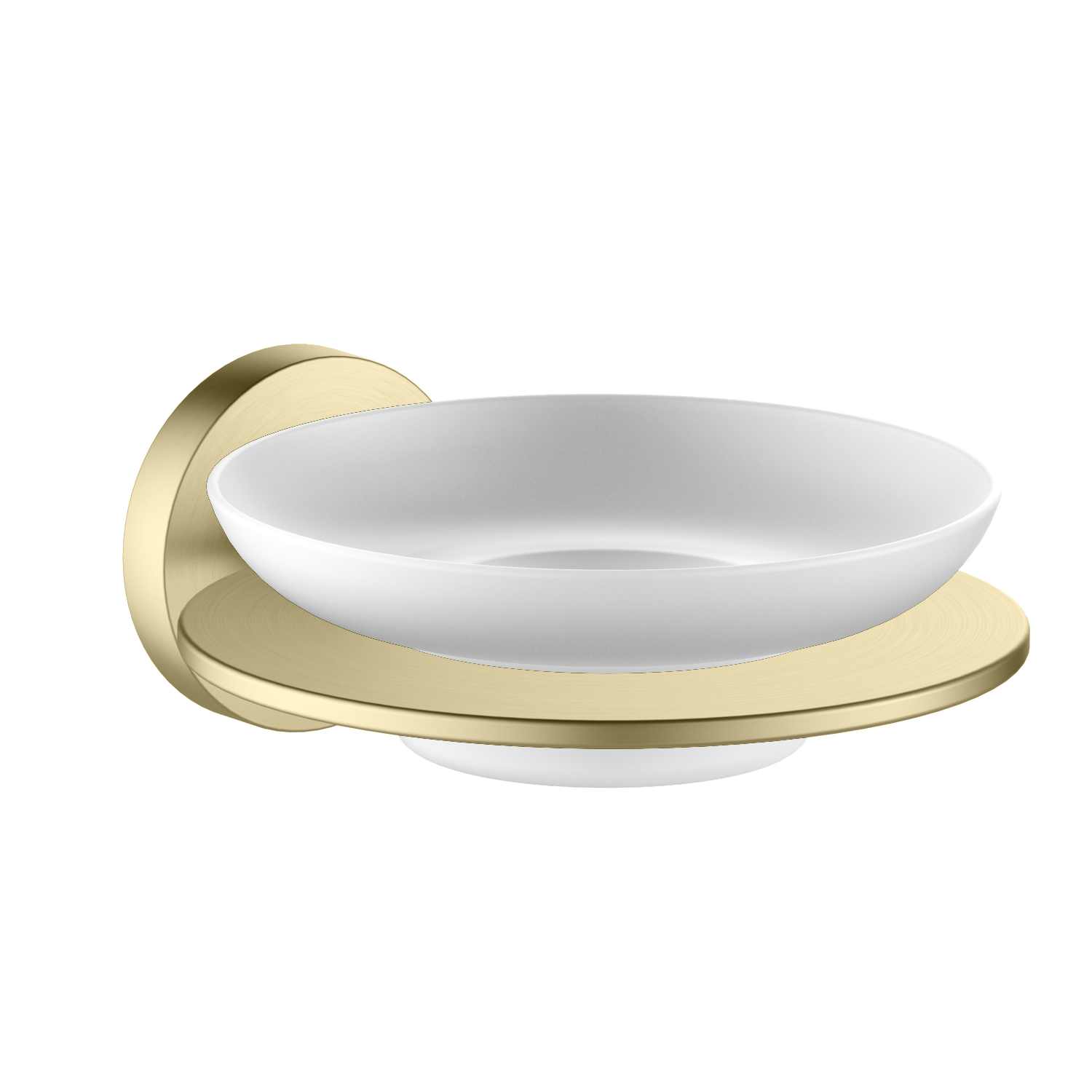 Мыльница Aquanet Оберон шлифованное золото AQ4203BG