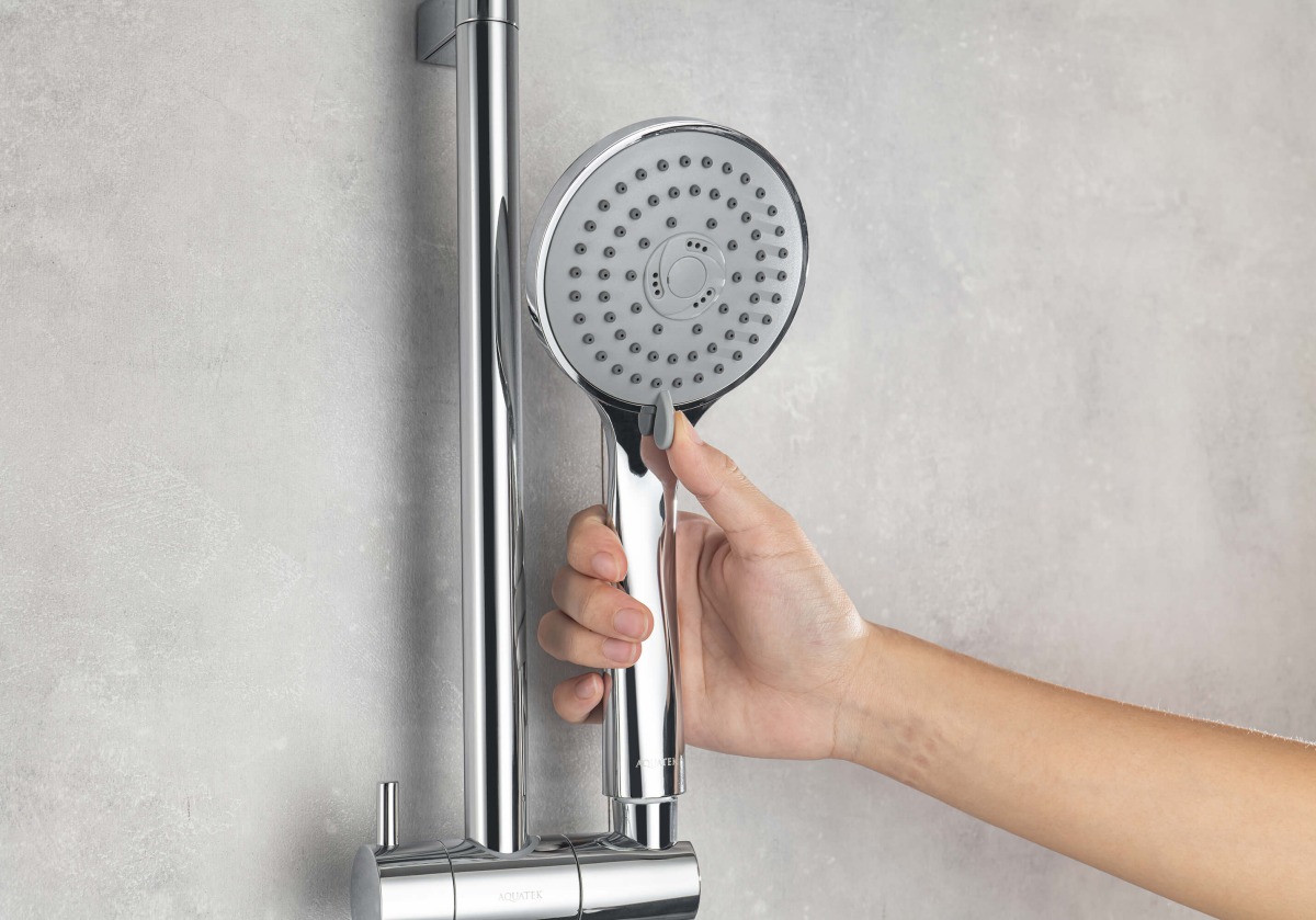 Ручной душ Aquanet Вега 3jet хром AQ2003CR