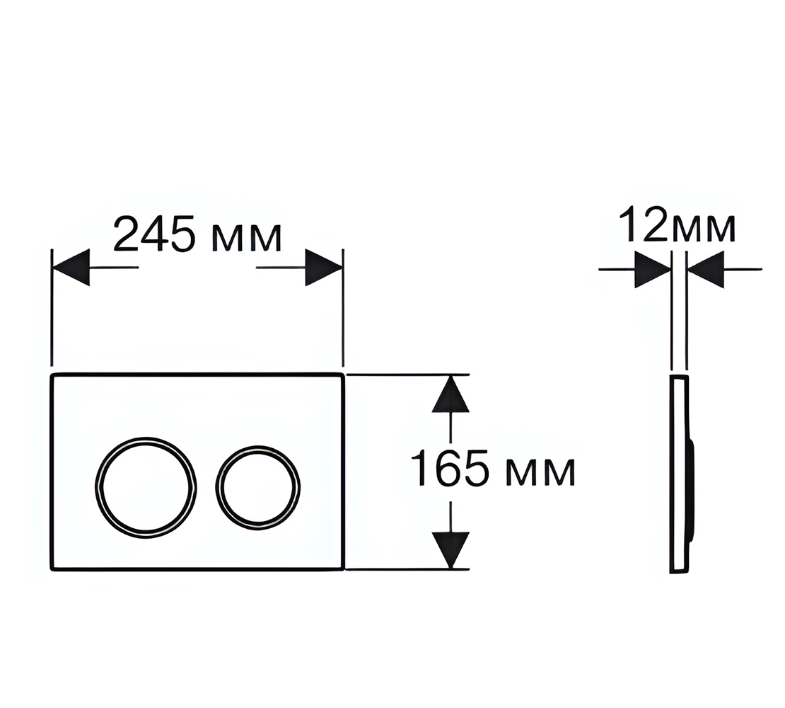Комплект 4 в 1 инсталляция AQUATEK Standard INS-0000012 клавиша KDI-0000015 унитаз КЛАССИК AQ1111-00 КЛАССИК-015 4в1