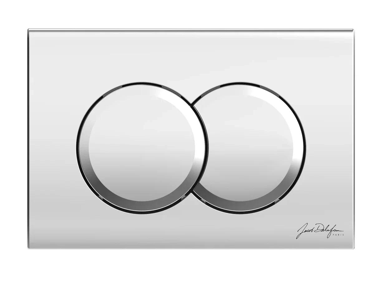 Комплект унитаз с инсталляцией Jacob Delafon Struktura сиденье микролифт клавиша хром EDF103-CP