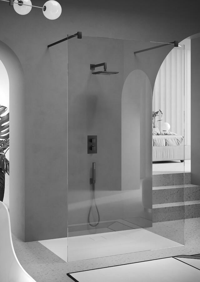 Смеситель для ванны термостатический Paffoni Seven внешняя часть хром WE00102/QCR