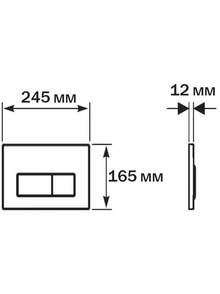 Инсталляция с унитазом AQUATEK Европа 4 в 1 рама INS-0000017 кнопка KDI-0000016 унитаз AQ1106L-00 New-016