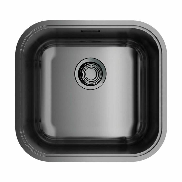 Мойка кухонная OMOIKIRI Omi 44-U/IF PVD вороненая сталь 4993191