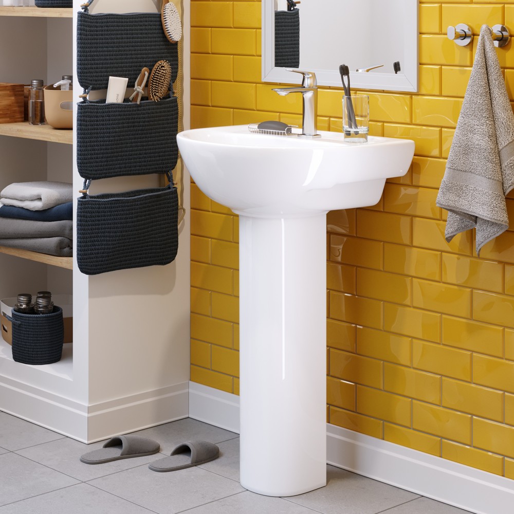 Умывальник Santek Эталон 55 WB.PD/Etalon/55-C/WHT.G/S1